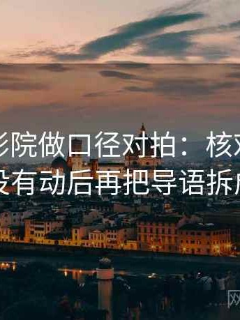读努努影院做口径对拍：核对轴线起点有没有动后再把导语拆成两句